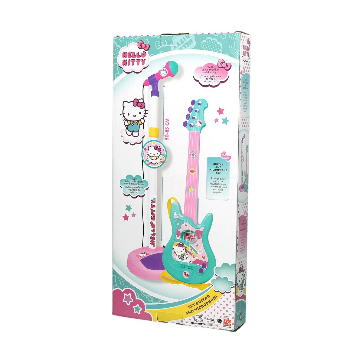 Kindergitaar Hello Kitty   Microfoon